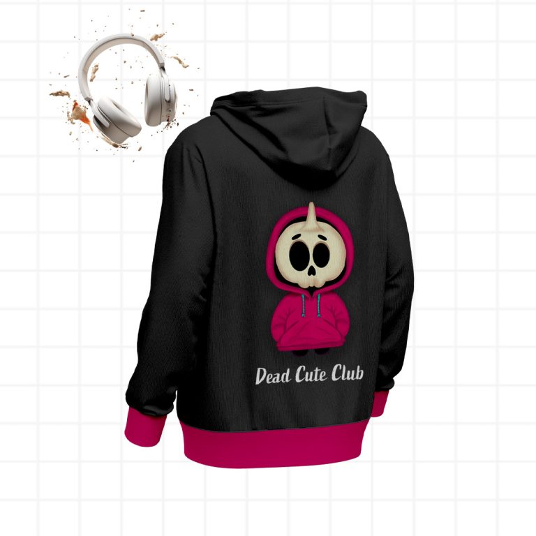 Streatwear Totenkopf-Einhorn Charakter Design Print on Demand Produkt mit Spruch