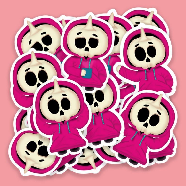 Sticker Emotion Charakter Design Wiedererkennung Kunden für Marken